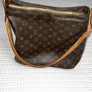Louis Vuitton Brown Monogram Looping GM